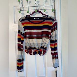 Striped crop top ✨